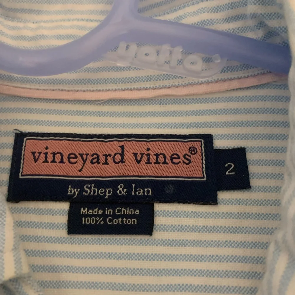 Pin stripped button down - Picture 2 of 4